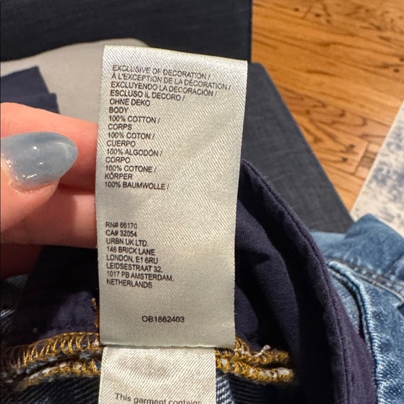 Anthropologie Pilcro Full-Length Relaxed Barrel Jeans Size 28 - Picture 9 of 11